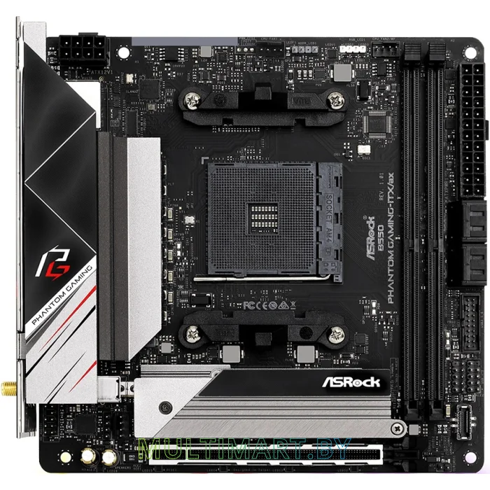 Материнская плата ASRock B550 Phantom Gaming-ITX/ax